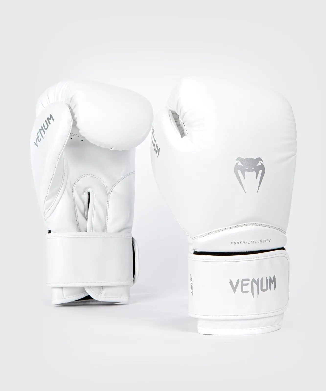 VENUM "Contender 1.5"  Boksa cimdi Balti/Sudraba