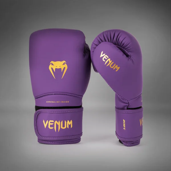 VENUM "Contender 1.5"  Boksa Cimdi Purple/Gold