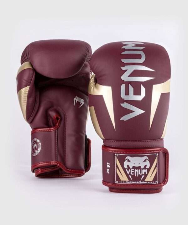 VENUM "ELITE" boksa cimdi Bordo