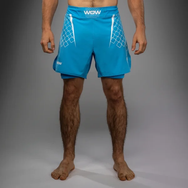 Venum x WOW FC Men’s Cīņas Šorti - Pacific Blue