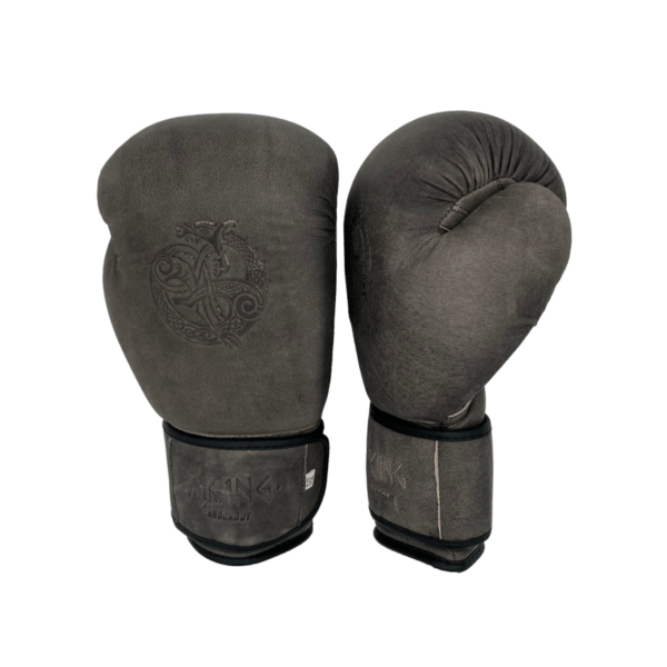 KNOCKOUT "Viking" Pelēki Boksa Cimdi