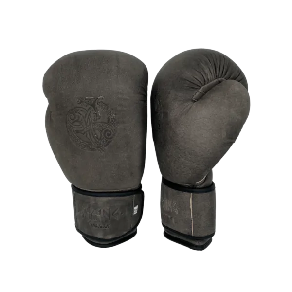 KNOCKOUT "Viking" Pelēki Boksa Cimdi