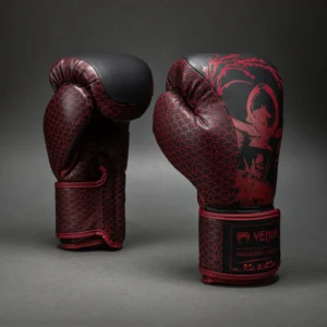Venum x Assassin's Creed Shadows Boxing Gloves - Burgundy/Black