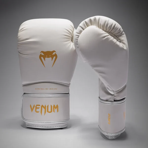 VENUM "Contender 1.5"  Boksa Cimdi Ivory Gold