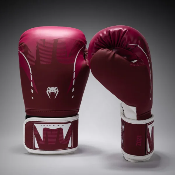 Venum Adrenaline Boksa cimdi – Burgundy/Pink