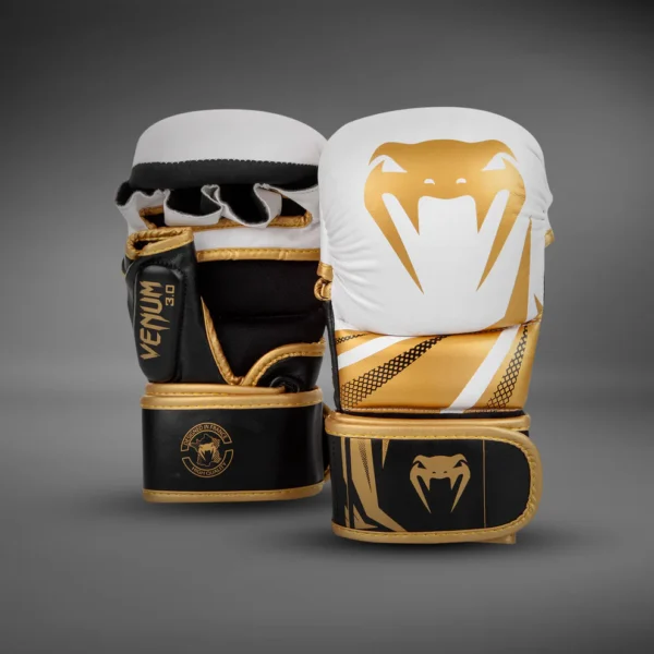 Venum MMA "Challenger 3.0" Sparinga Cimdi Balti/Zelta/Melni