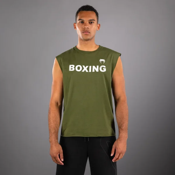 Venum VT Boxing Bez Rokām Krekls - Military Green