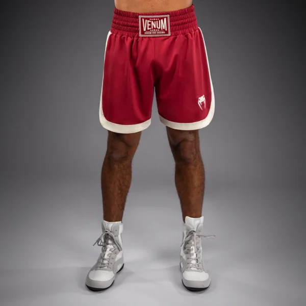 Venum Classic Boksa Šorti – Ruby Red/Ivory
