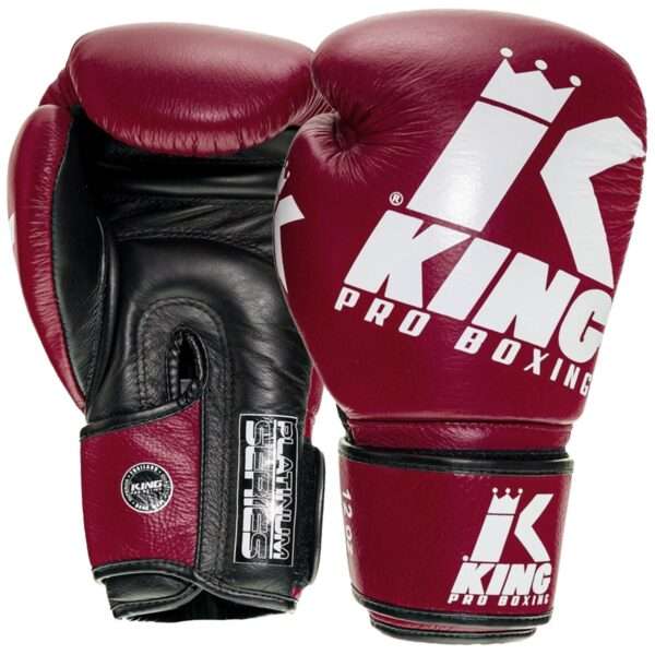 King Platinum 4 Boksa Cimdi Sarkani