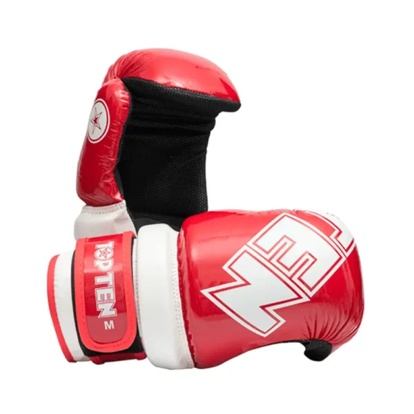 Top Ten Pointfighter "Glossy Block" Open Hand Cimdi