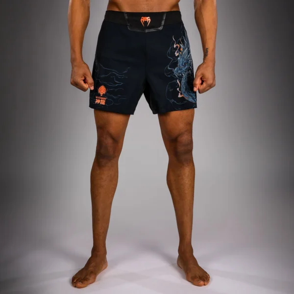 Venum Thunder Dragon 3.0 Cīņas Šorti - Black/Gray/Copper