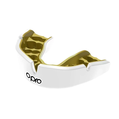 Opro Instant Custom Fit Bērnu Kape Balta/Zelta