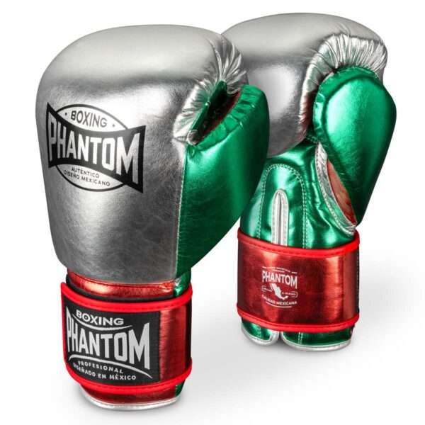 Phantom Athletics Mexico Boksa Cimdi Silver/Green/Red
