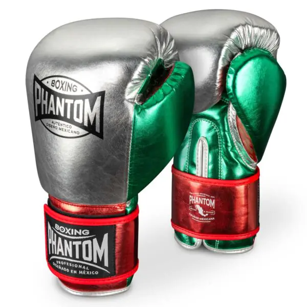 Phantom Athletics Mexico Boksa Cimdi Silver/Green/Red