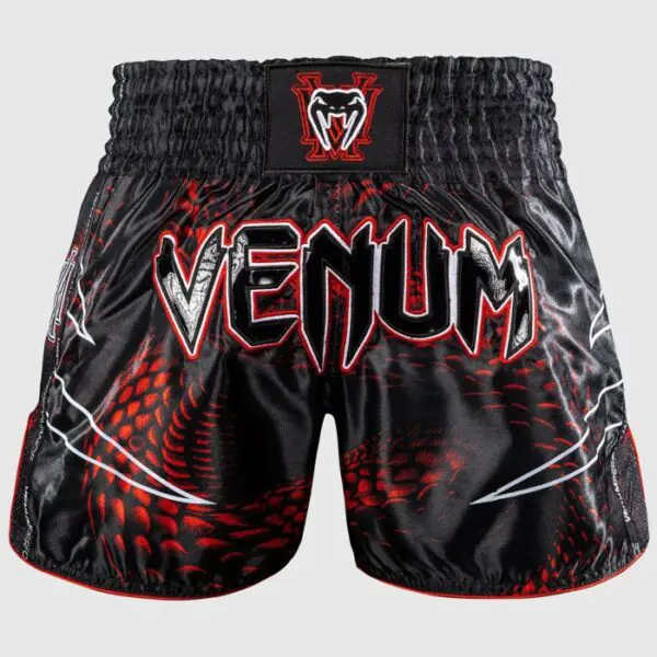 Venum Matupa Muay Thai Šorti - Melni/Sarkani