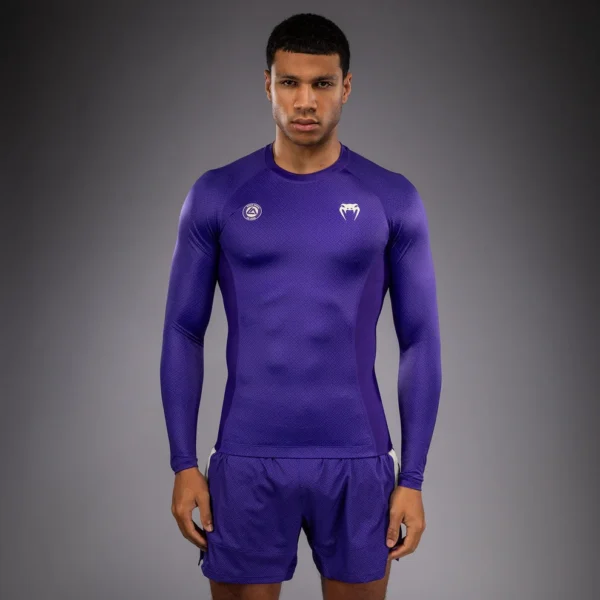 Venum x Roger Gracie Academy Long Sleeve Rashguard - Purple